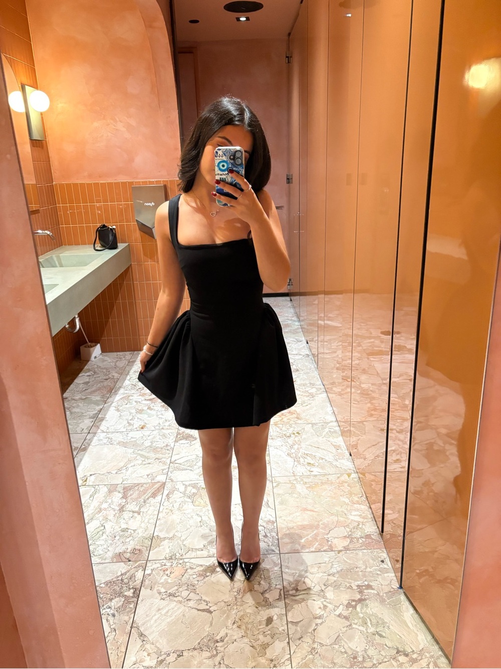 White fox dress